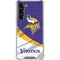 NFL Minnesota Vikings Galaxy S24 FE Clear Case